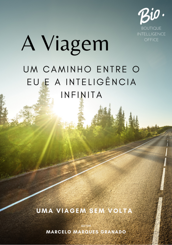 Capa do Livro #10: A VIAGEM, Um Caminho entre o EU e a Inteligência Infinita. Livros do Portfólio de Inteligência Infinita